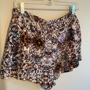 Flowey high waisted shorts